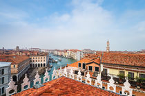 Blick auf den Canal Grande in Venedig von Rico Ködder