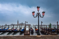 Blick auf die Insel San Giorgio Maggiore in Venedig by Rico Ködder