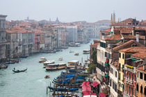 Blick auf den Canal Grande in Venedig by Rico Ködder