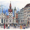 'München - Marienplatz' by Hartmut Buse