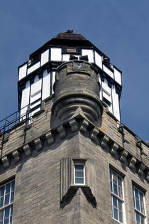 Camera Obscura Castle Hill Edinburgh Scotland von GEORGE ELLIS