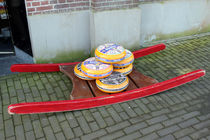 Cheese Sledge Hoorn Netherlands by GEORGE ELLIS