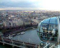 View From London Eye  01 by GEORGE ELLIS