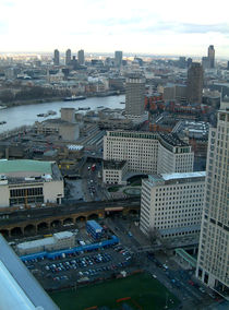 London Eye View From 02 by GEORGE ELLIS