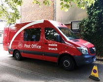 Mobile Post Office Lavenham Suffolk England von GEORGE ELLIS