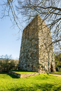 Burg Sponheim-Wohnturm 60 von Erhard Hess
