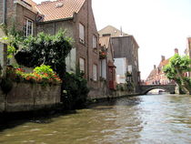 Beautiful medieval landmark in the city of Bruges, Belgium von ambasador