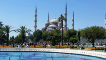 The blue mosque or Sultan Ahmed Mosque by ambasador