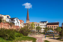 Blick auf die Petrikirche in Rostock by Rico Ködder
