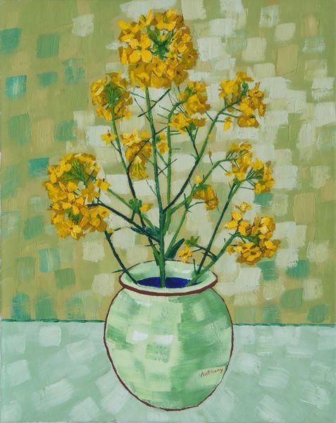 23-rapeseed-after-still-life-vase-with-fourteen-sunflowers-2017-by-anthony-d-padgett-after-van-gogh-arles-1888