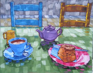37-tearoom-still-life-blue-enamel-coffee-pot-earthenware-and-fruit-2017-by-anthony-d-padgett-after-van-gogh-arles-1888