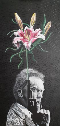 Flowergun  Clint Eastwood by Erich Handlos