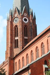 St. Petri Kirche Buxtehude Turm by alsterimages