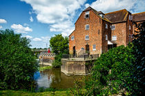 The Abbey Mill At Tewkebury by Ian Lewis