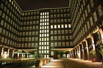 Sprinkenhof Hamburg Innenhof bei Nacht von alsterimages