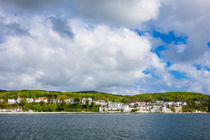 Blick auf Sassnitz auf der Insel Rügen by Rico Ködder
