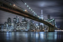 Brooklyn Bridge I von Cesar Palomino