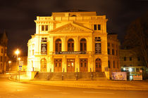 Landestheater Altenburg bei Nacht von alsterimages