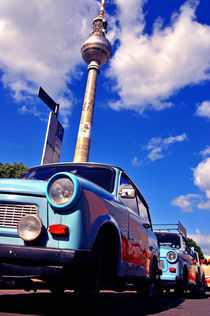 Trabi-Parade by Christian Behring