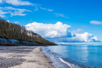 Strand an der Küste der Ostsee in Nienhagen von Rico Ködder