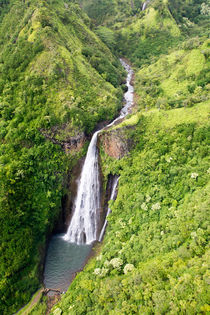 Manawaiopuna Falls by Dirk Rüter
