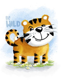 Be Wild Tiger by Stefan Lohr