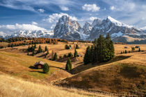 'Herbst auf der Seiseralm in Südtirol' by Achim Thomae