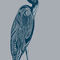 'Tribal Blue Heron' by Rachel Caldwell