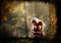 Nude in the woods by Andrew White