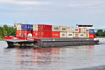 Containerschiff, Rhein von shark24