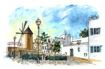 Palma De Mallorca Windmills 02 von Miki de Goodaboom