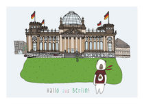 Hallo aus Berlin - Reichtag von June Keser