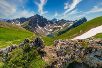 Panoramablick im Tannheimer Tal von mindscapephotos