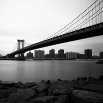 Manhattan Bridge by Frank Stettler