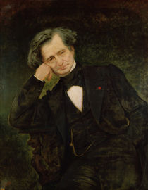 Portrait of Hector Berlioz  by Achille Peretti