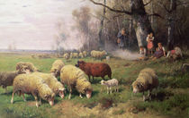 The Shepherd's Family  von Adolf Ernst Meissner