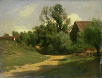 Landscape near Oberaudorf  by Adolf Stabli