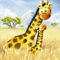 Giraffen-in-afrika