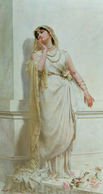 The Young Bride by Alcide Theophile Robaudi
