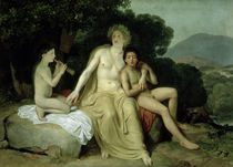 Apollo with Hyacinthus and Cyparissus Singing and Playing by Aleksandr Andreevich Ivanov