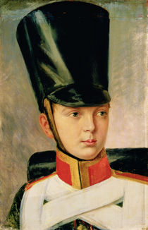Portrait of Crown Prince Alexander Nikolayevich  von Aleksandr Ivanovic Zauervejd'
