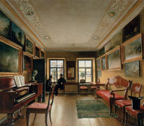 Interior of a Manor House by Alexei Vasilievich Tyranov