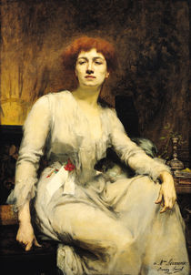Portrait of Severine  by Amelie Beaury-Saurel