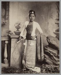 Burmese lady  by Watts and Skeen