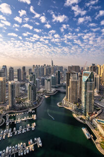 Dubai Marina von oben by Achim Thomae