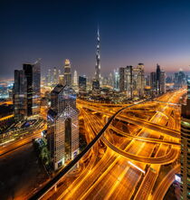 Dubai Skyline by Achim Thomae