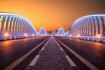 Meydan Bridge Dubai by Achim Thomae