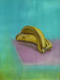 Umschlungene Bananen von Karen Klingner