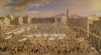 The Market at Naples  by Angelo Maria Costa