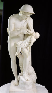 Phorbas Bringing Oedipus Back to Life von Antoine Denis Chaudet